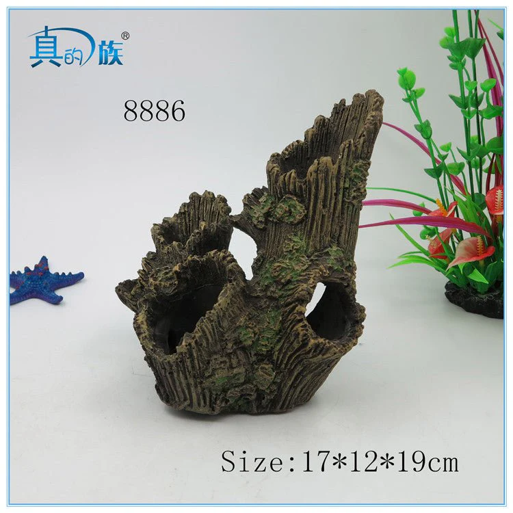 Zhen De Decoration - Broken tree Trunk - 8886 - Image 3