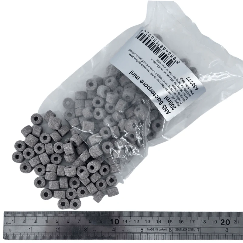 ANS Bacterpore Mini 100/200/1500ml with net (super porous filtration media) - Image 6
