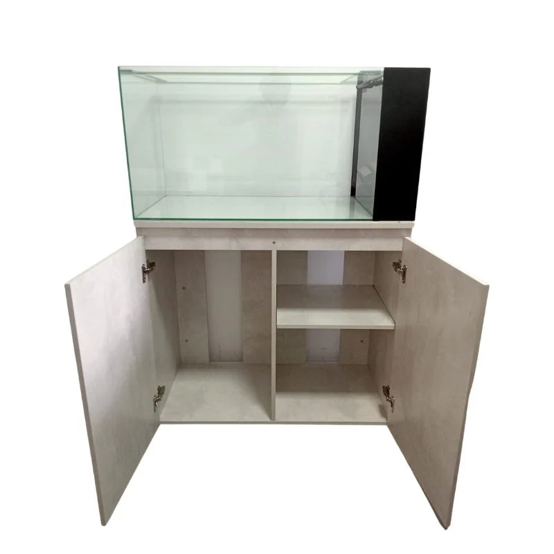 ANS Classic Cabinet (White Wood - Grained Texture) For Aquarium Tanks - Image 4