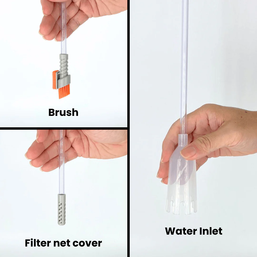 ANS NanoClean Siphon – Precision Aquarium Cleaner for Nano, Shrimp & Planted Tanks - Image 6