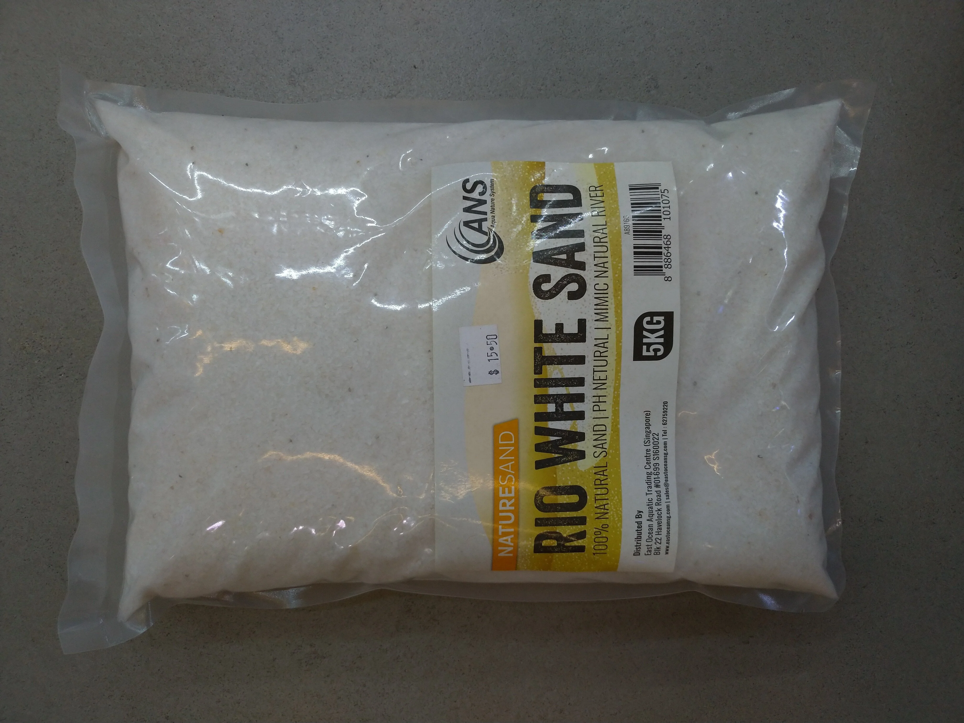 ANS NatureSand Rio White Sand 1kg/5kg