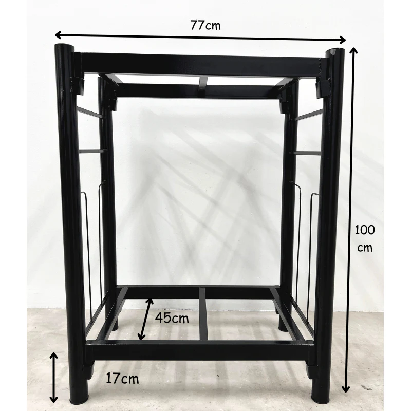 ANS Aquarium Tank + Aquarium Iron stand (Black) - Image 4