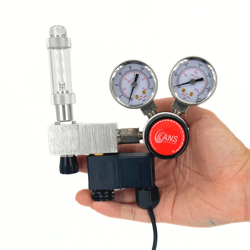 ANS PRO II CO2 Regulator Advance (Dual Stage with Solenoid) - Image 4
