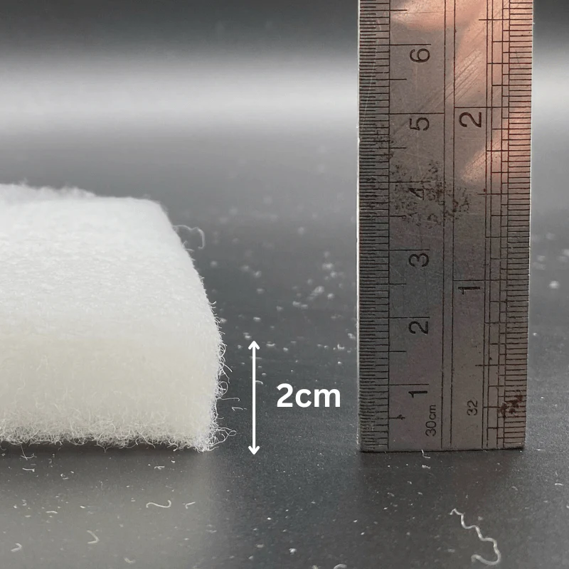 ANS White Filter Wool 32 (32x12x2cm /5pcs pack) - Image 3