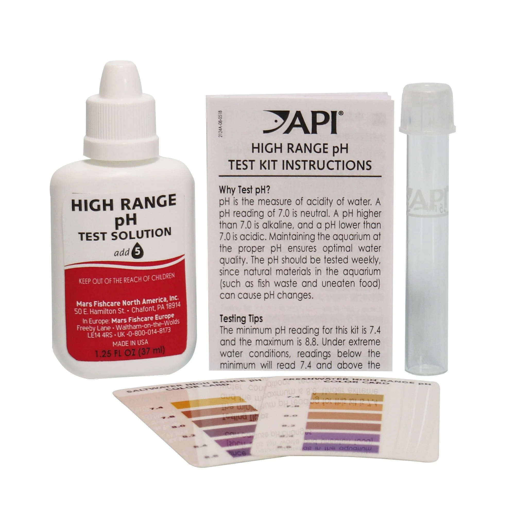 API FW/SW High range PH test Kit - Image 2