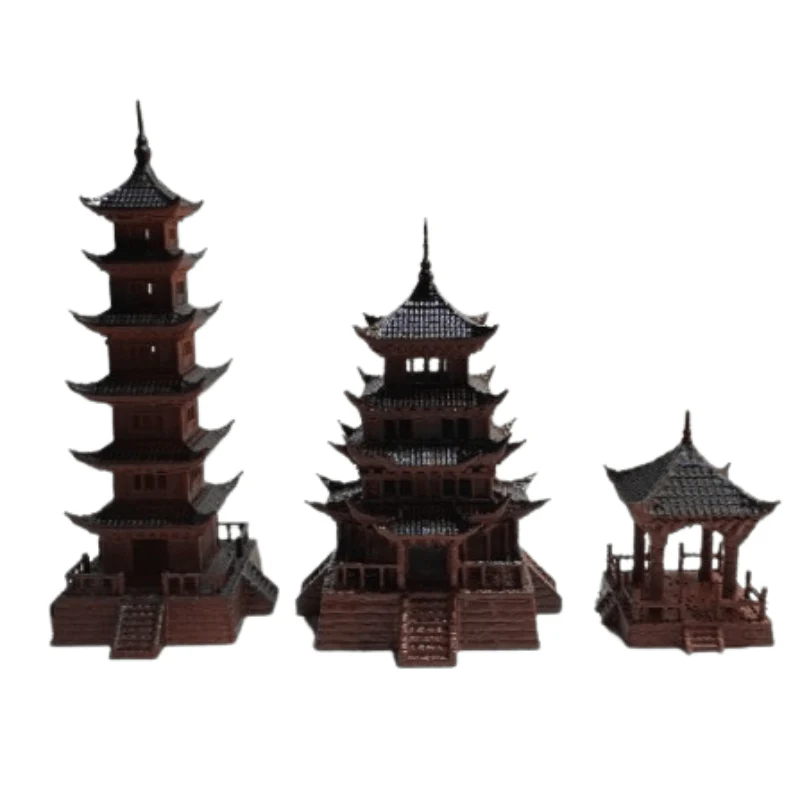 Aqua Artist Pagoda Ornament Large/ Small (3pcs/set) - Image 2