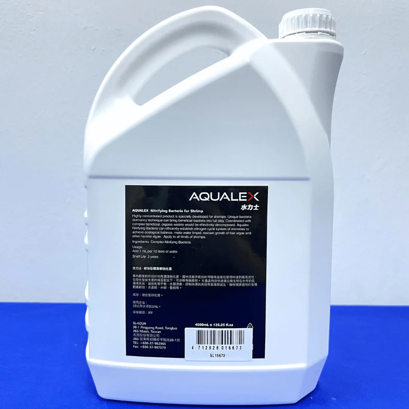 AQUALEX Nitrifying Bacteria (BEE SHRIMP) 4L - Image 2
