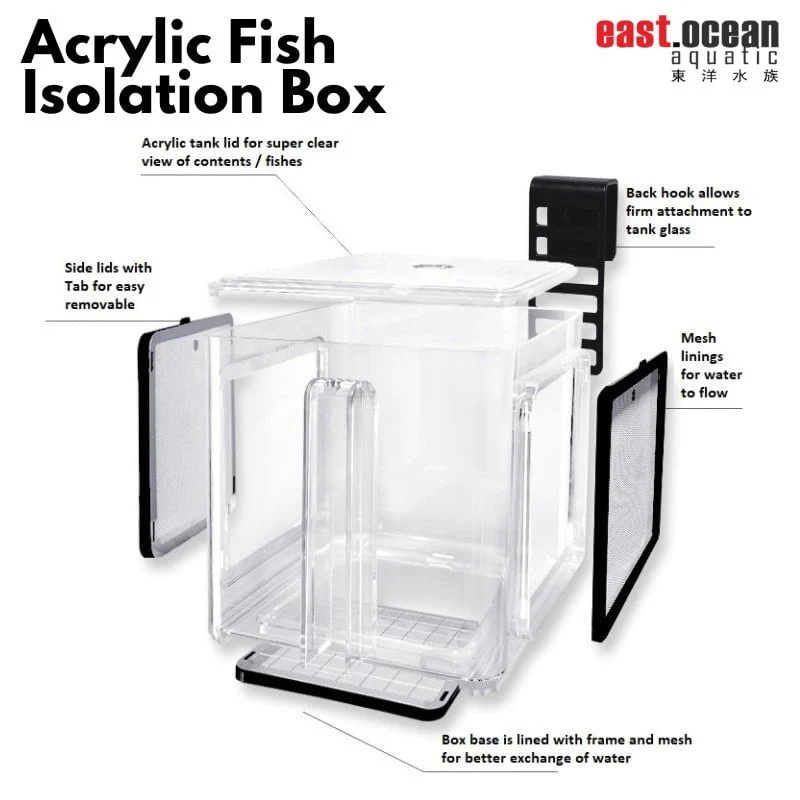 AQUAPRO HS-402 Acrylic Fish Isolation Box - Image 2