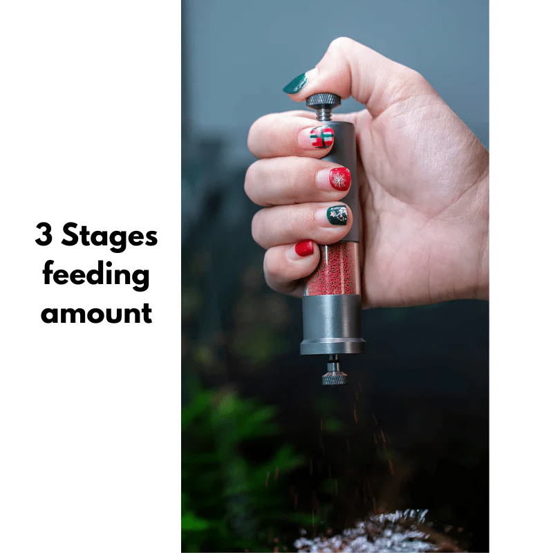 AQUAPRO Mini Aluminium feeder F1 (fish food dispenser) - Image 3