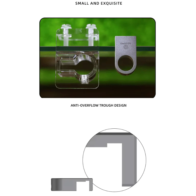 AQUAPRO Mini Aluminium pipe holder S/L (12mm/16mm) - Image 4