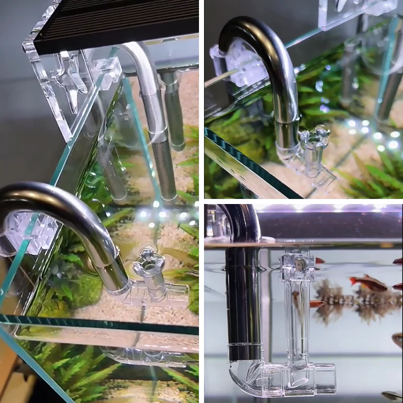 AQUAPRO NVS Skimmer Outflow & Inflow 12mm/16mm (suckers included) - Image 2