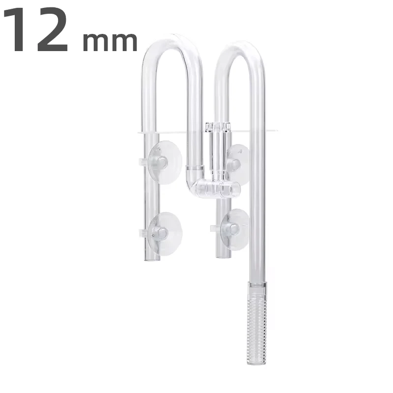 AQUAPRO Plastic Skimmer Outflow & Inflow 12mm/16mm (suckers included) - Image 3