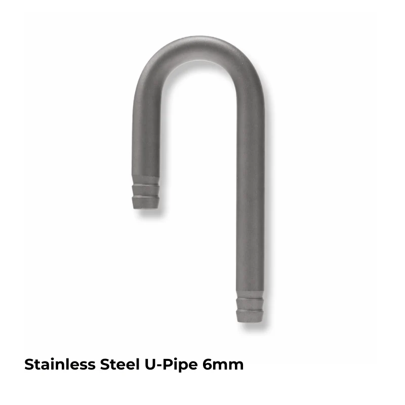 AQUAPRO Stainless Steel U-Pipe 6mm (for co2 or air tube)