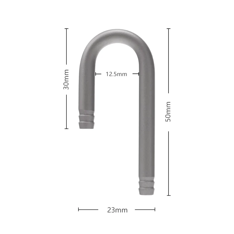 AQUAPRO Stainless Steel U-Pipe 6mm (for co2 or air tube) - Image 3