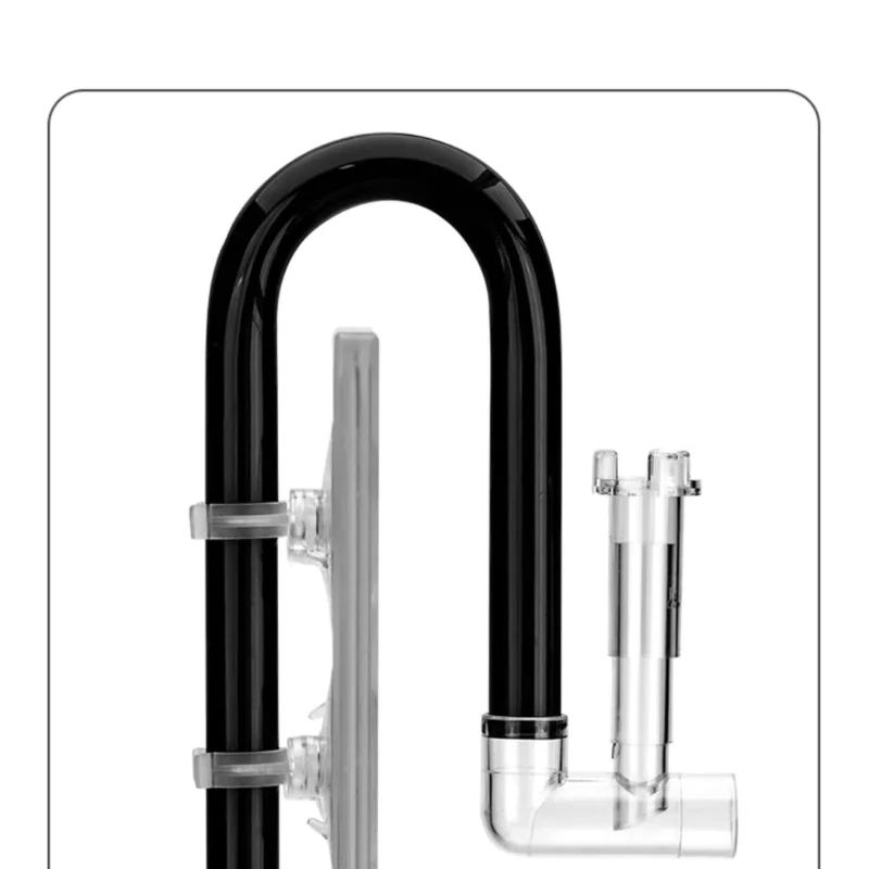 AQUAPRO U-bend pipe inlet 110mm Black (13mm/17mm) - Image 4