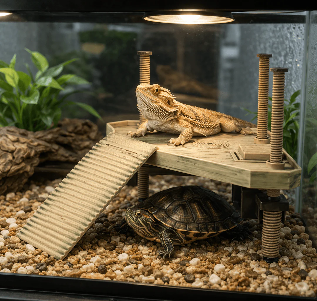 BARBAROUS Growth Turtle Pier (S/M/L) - Basking Platform - Image 2