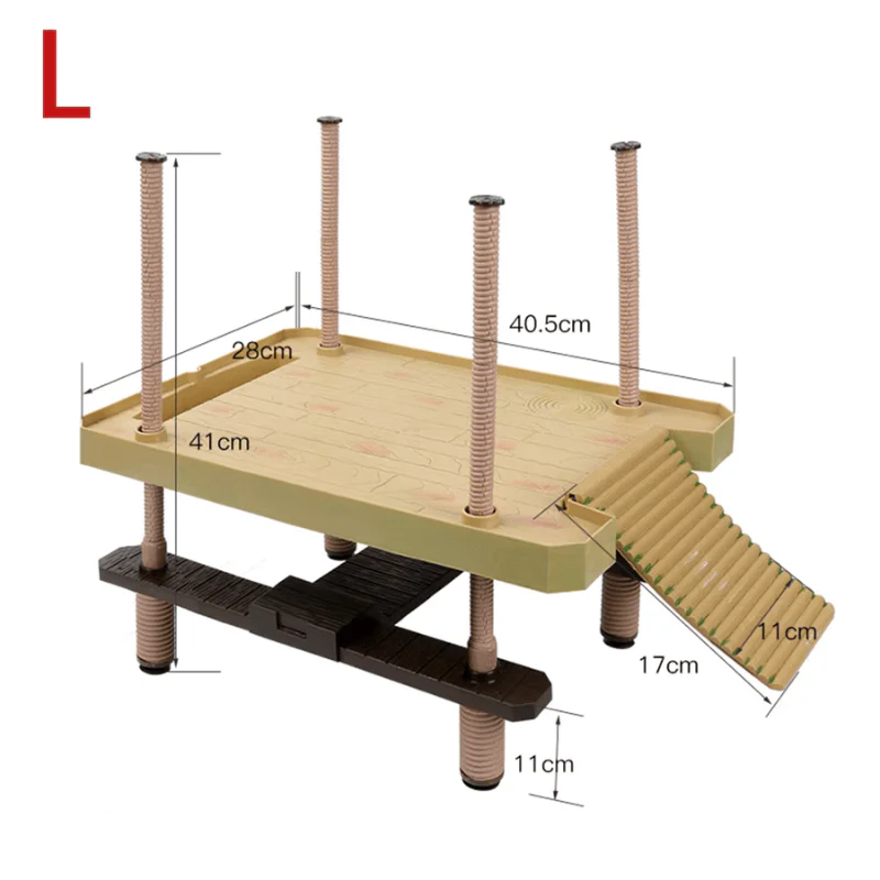 BARBAROUS Growth Turtle Pier (S/M/L) - Basking Platform - Image 6