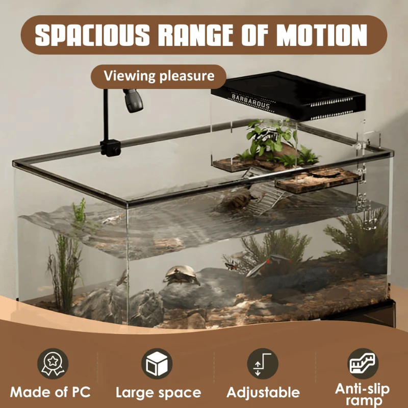 BARBAROUS Growth Warm Room (20/25/30/35cm) Basking Platform - Image 3