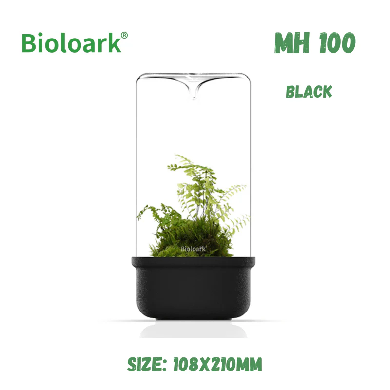 BIOLOARK - Bio Bottle Terrarium (MH-80/100/120) (Black/White) - Image 6