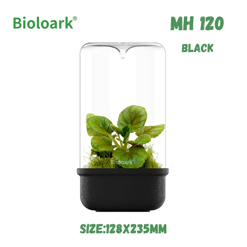 BIOLOARK - Bio Bottle Terrarium (MH-80/100/120) (Black/White) - Image 8