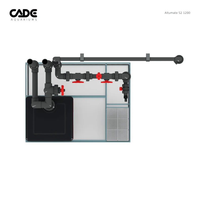 CADE Altumate S2 1200 (Black/White) (120x70x80cm) - Image 8