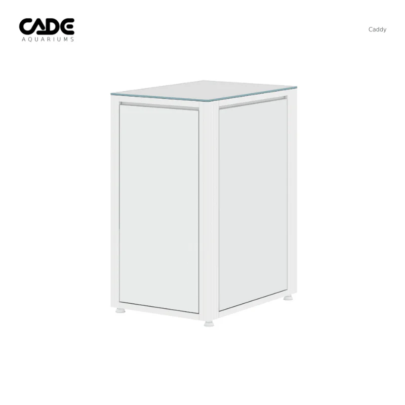 CADE Caddy Cabinet 560/700 (Black/White) (50x56x90cm/50x70x90cm) - Image 2