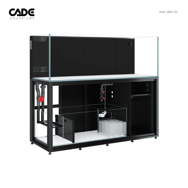 CADE Reef S2 Classic 1800 (Black/White) (180x70x60cm) - Image 10