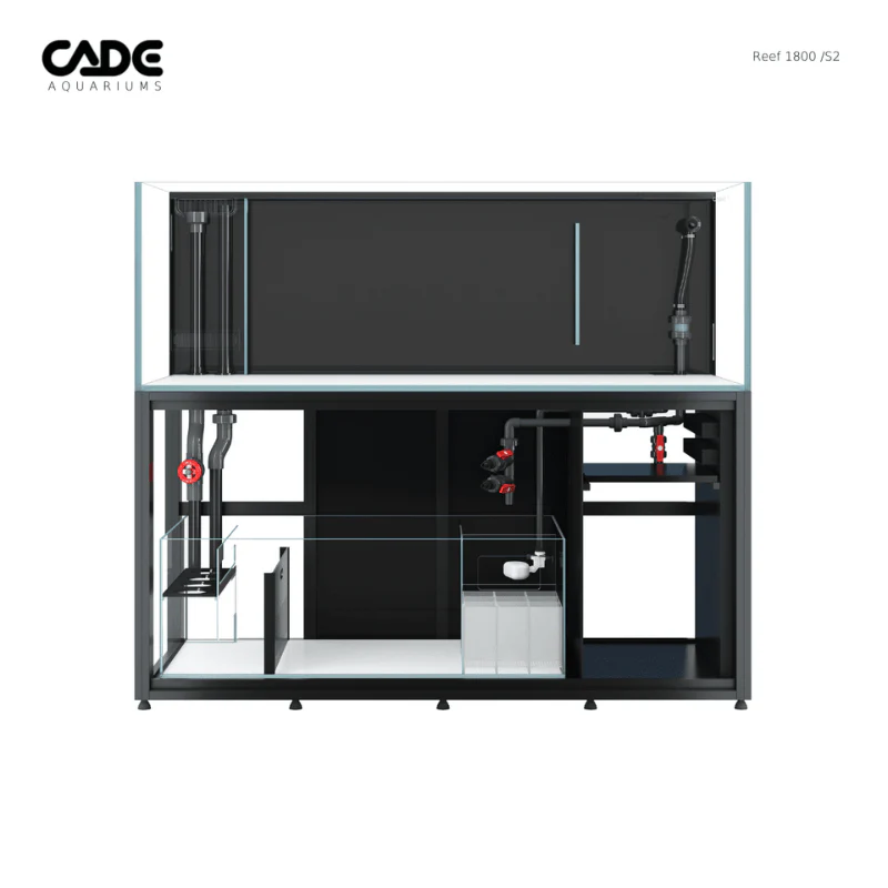 CADE Reef S2 Classic 1800 (Black/White) (180x70x60cm) - Image 11