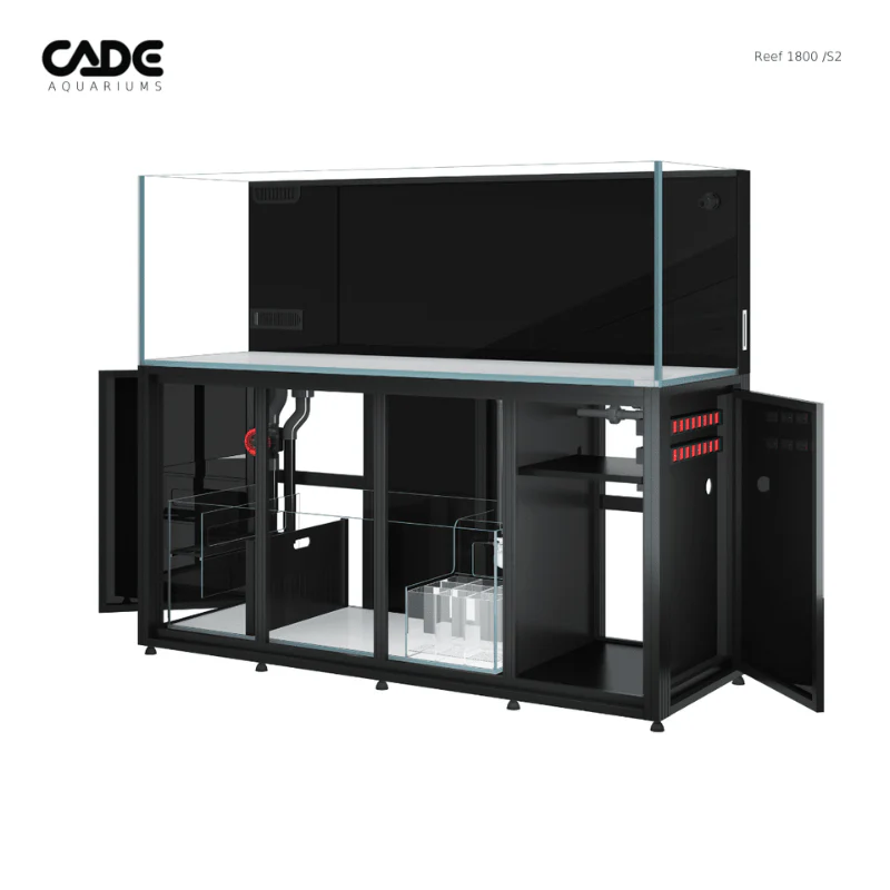 CADE Reef S2 Classic 1800 (Black/White) (180x70x60cm) - Image 2