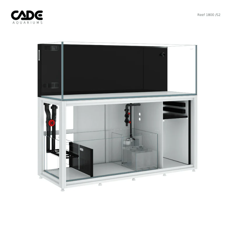 CADE Reef S2 Classic 1800 (Black/White) (180x70x60cm) - Image 9