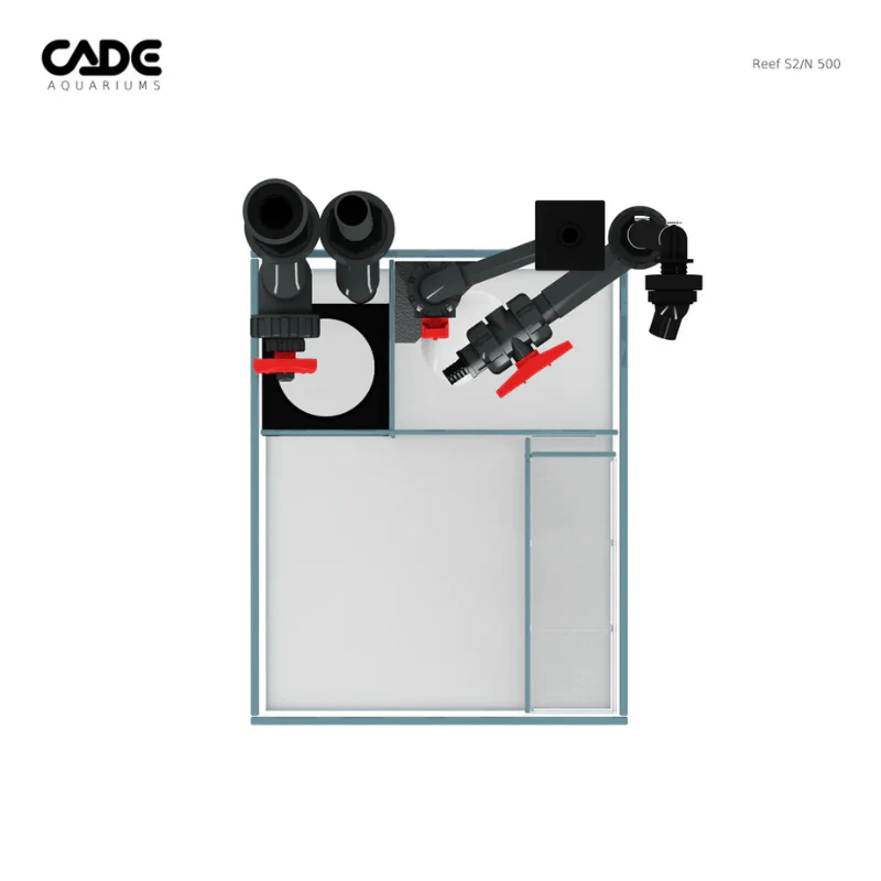 CADE Reef S2 Classic 500 (Black/White) (50x56x50cm) - Image 11