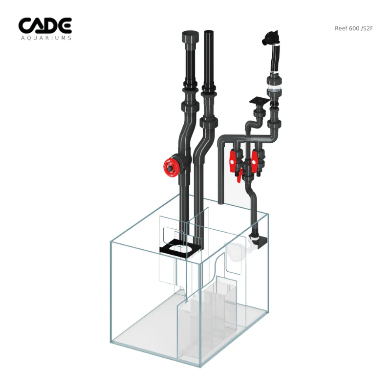 CADE Reef S2 Frag 600 (Black/White) (60x70x35cm) - Image 10