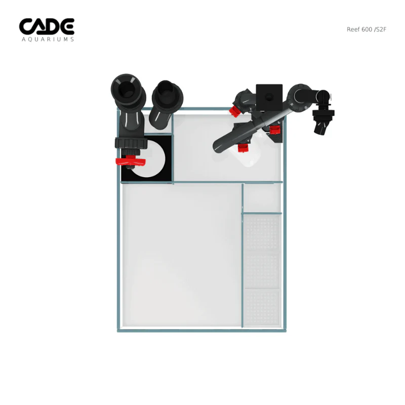 CADE Reef S2 Frag 600 (Black/White) (60x70x35cm) - Image 15