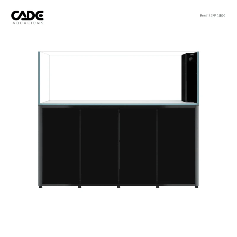 CADE Reef S2 Peninsula 1800 (Black/White) (180x80x60cm)