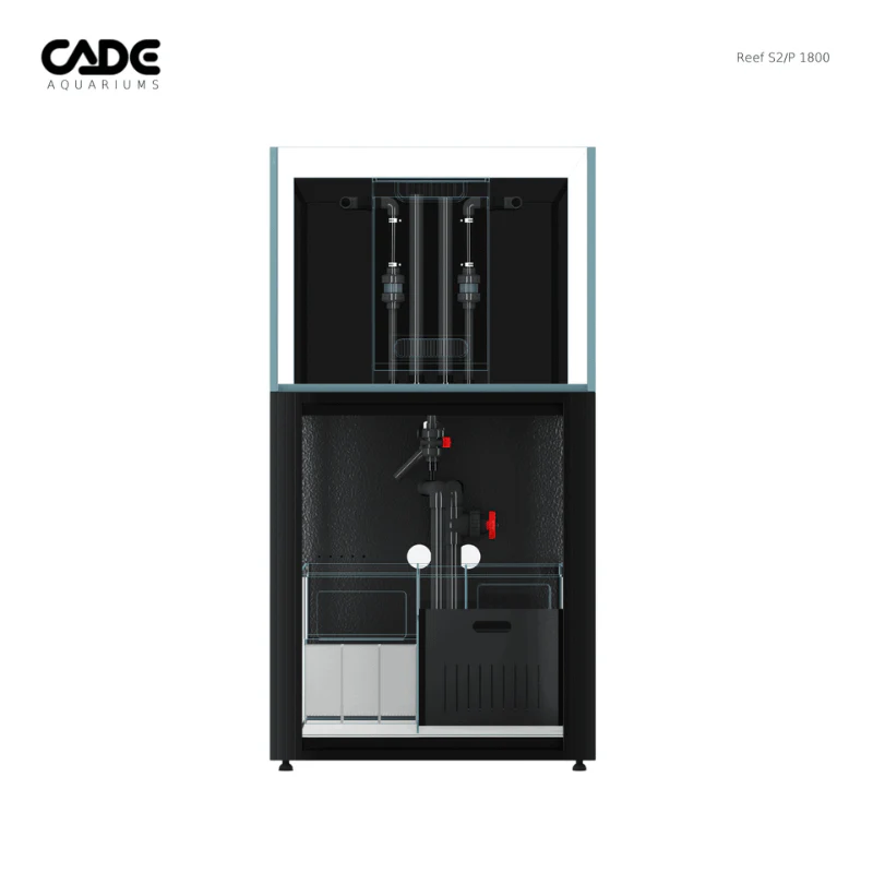 CADE Reef S2 Peninsula 1800 (Black/White) (180x80x60cm) - Image 11