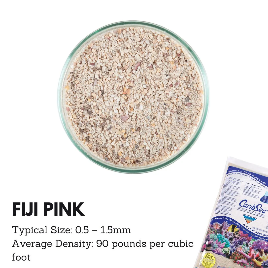 Caribsea Aragalive Fiji Pink (10/20lbs) - Image 2