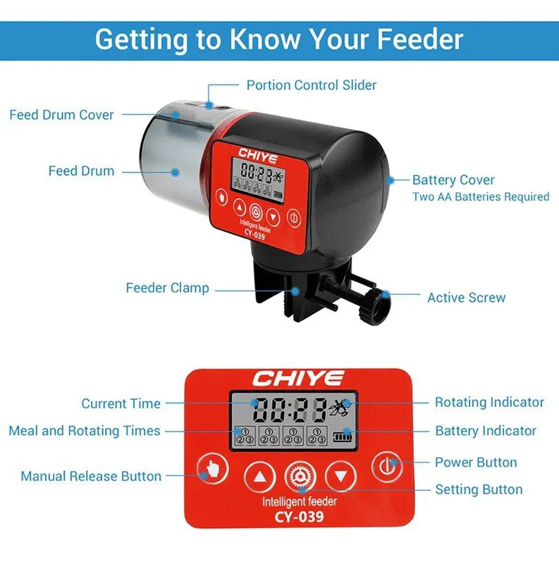 CHIYE CY-039 Automatic Fish Feeder - Image 6