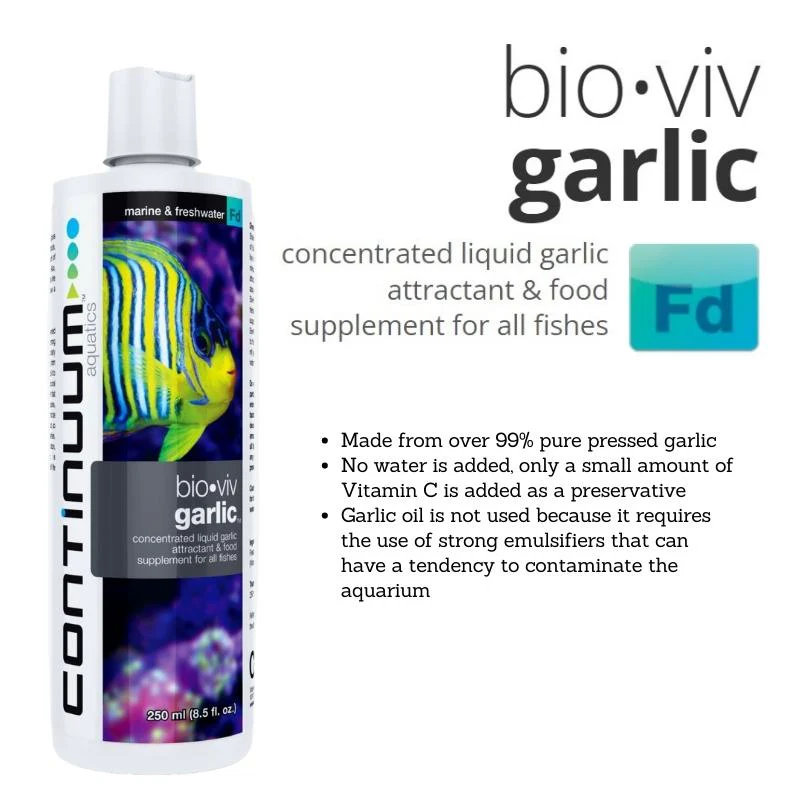 CONTINUUM Bio Viv Garlic (for fish that are not eating well) - Image 3