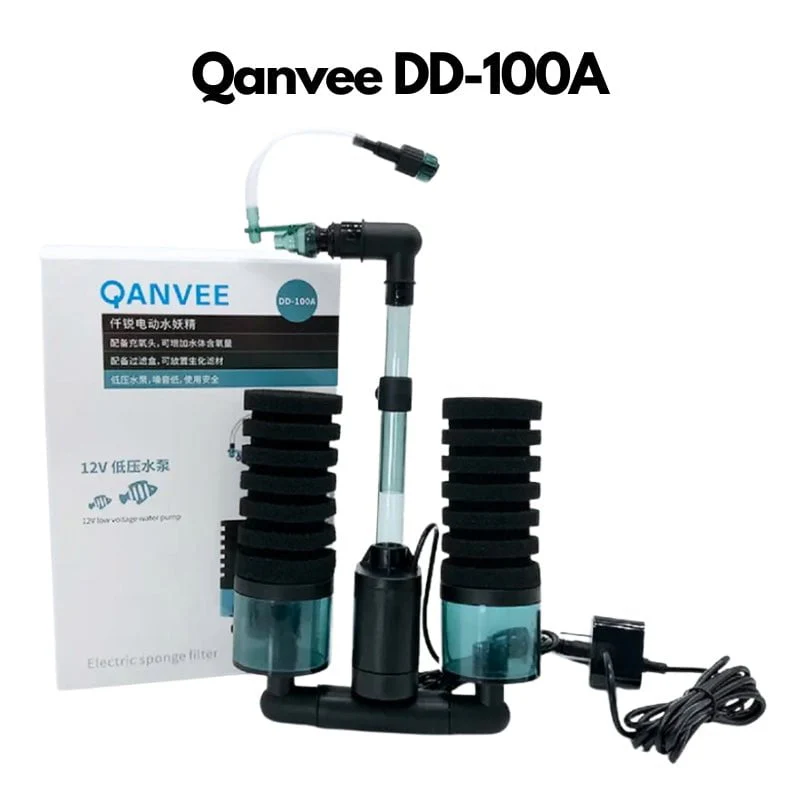 QANVEE Bio Sponge Filter w/ Pump (DD100A /DD200A) - Image 5