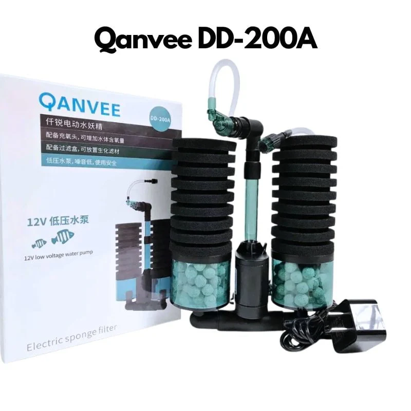 QANVEE Bio Sponge Filter w/ Pump (DD100A /DD200A) - Image 6