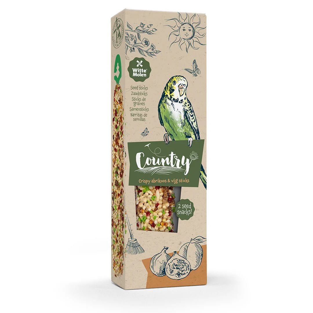 COUNTRY Seed sticks budgie apricot & fig - Image 2