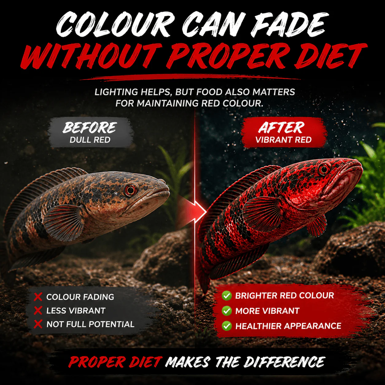 CZ Aqua Channa Super (RED) 50g - Image 2