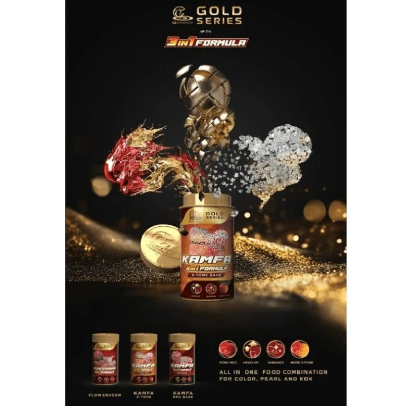 CZ Aqua GOLD 3in1 Kamfa (Red Base) 120g - Image 3
