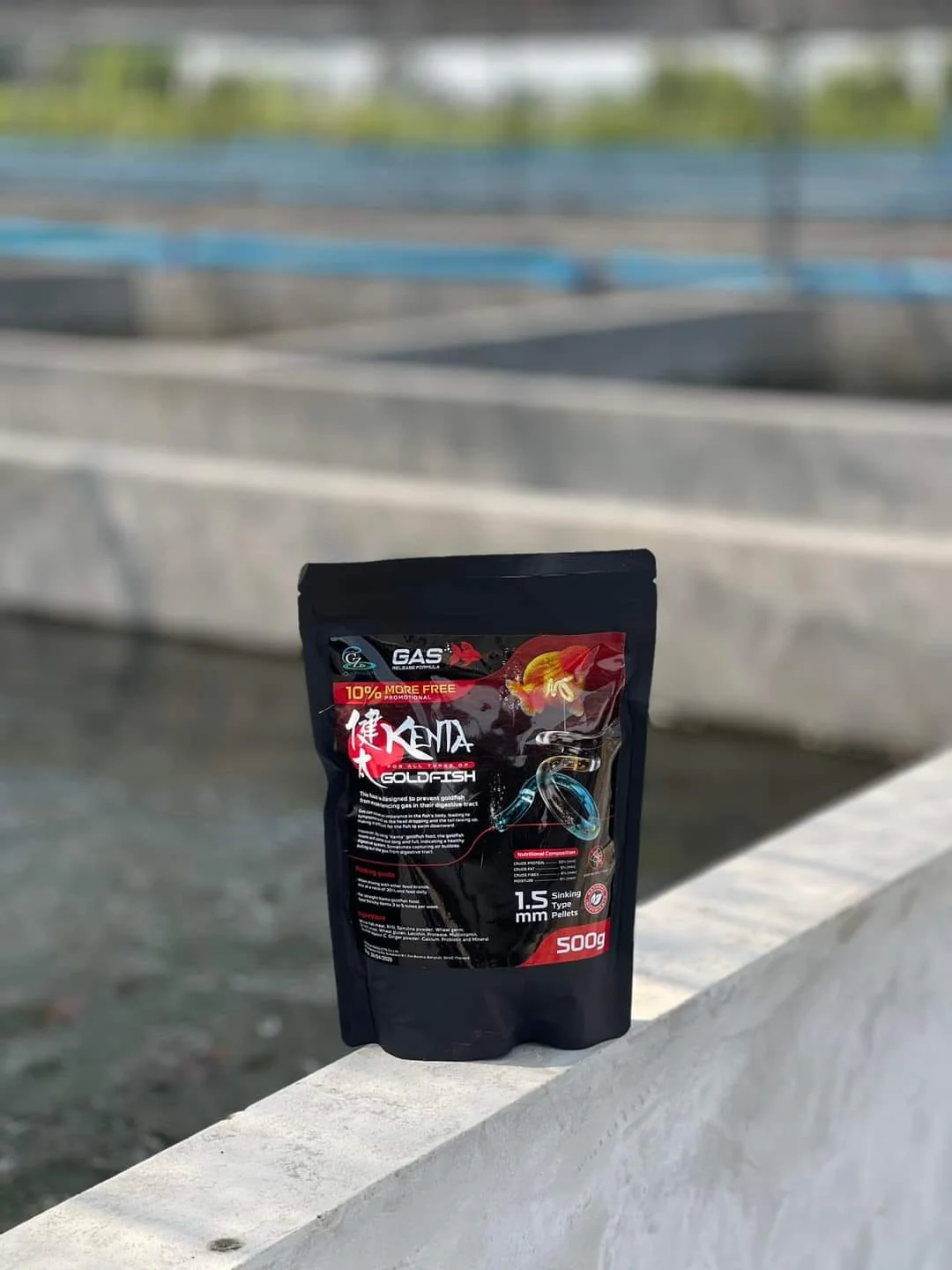 CZ Aqua Kenta releasing gas 150g/500g (Help goldfish to regain balance) - Image 5