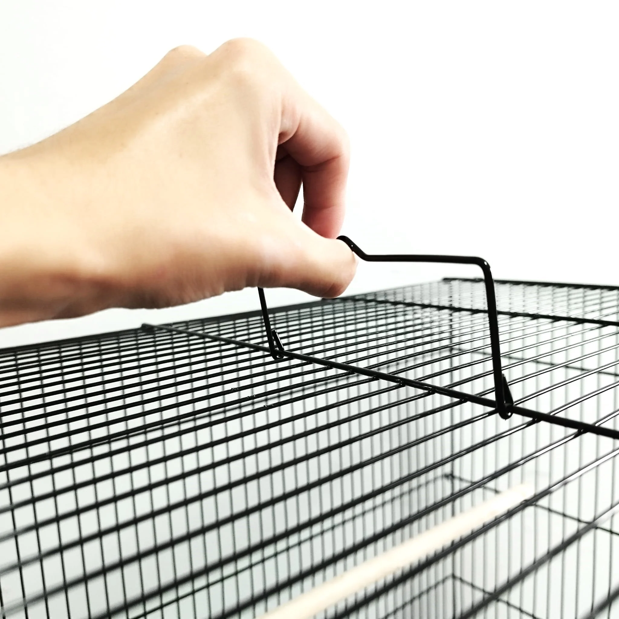 DAYANG 601 Bird Cage (60x42x41) - Black Only - Image 2