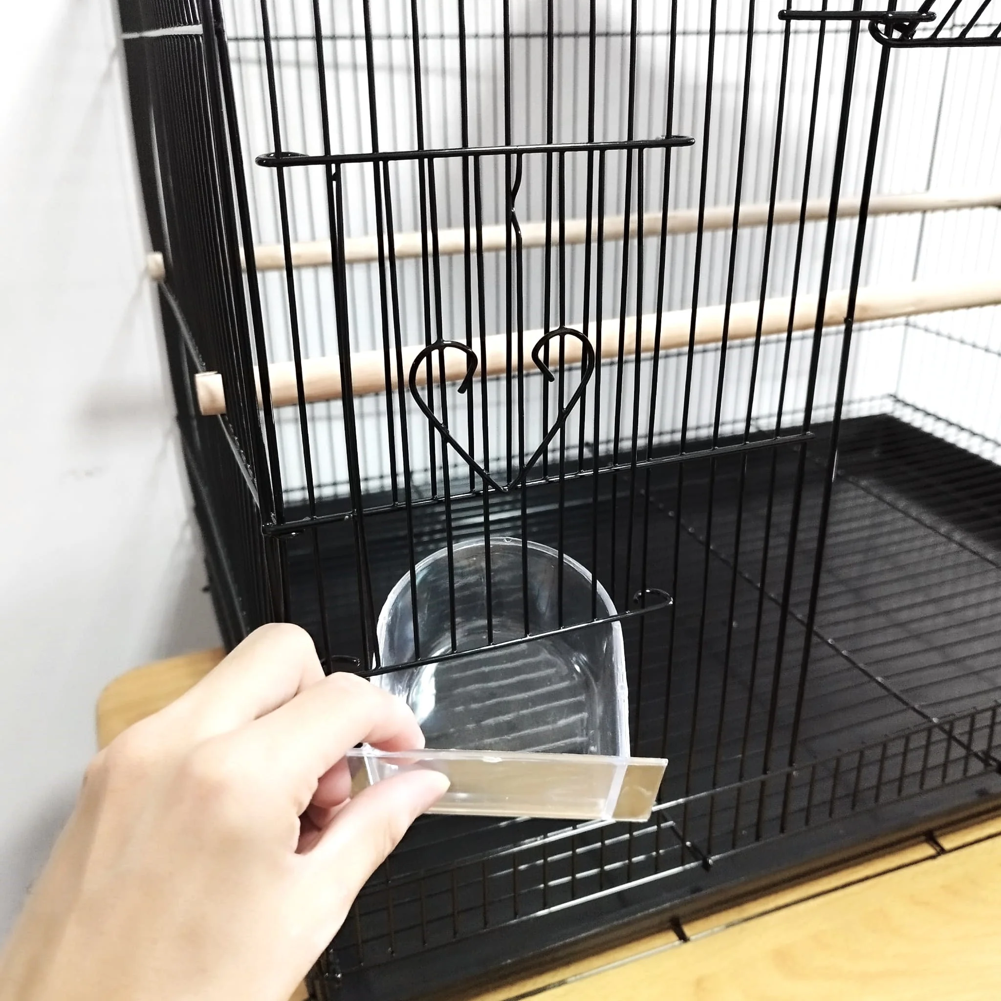 DAYANG 601 Bird Cage (60x42x41) - Black Only - Image 5