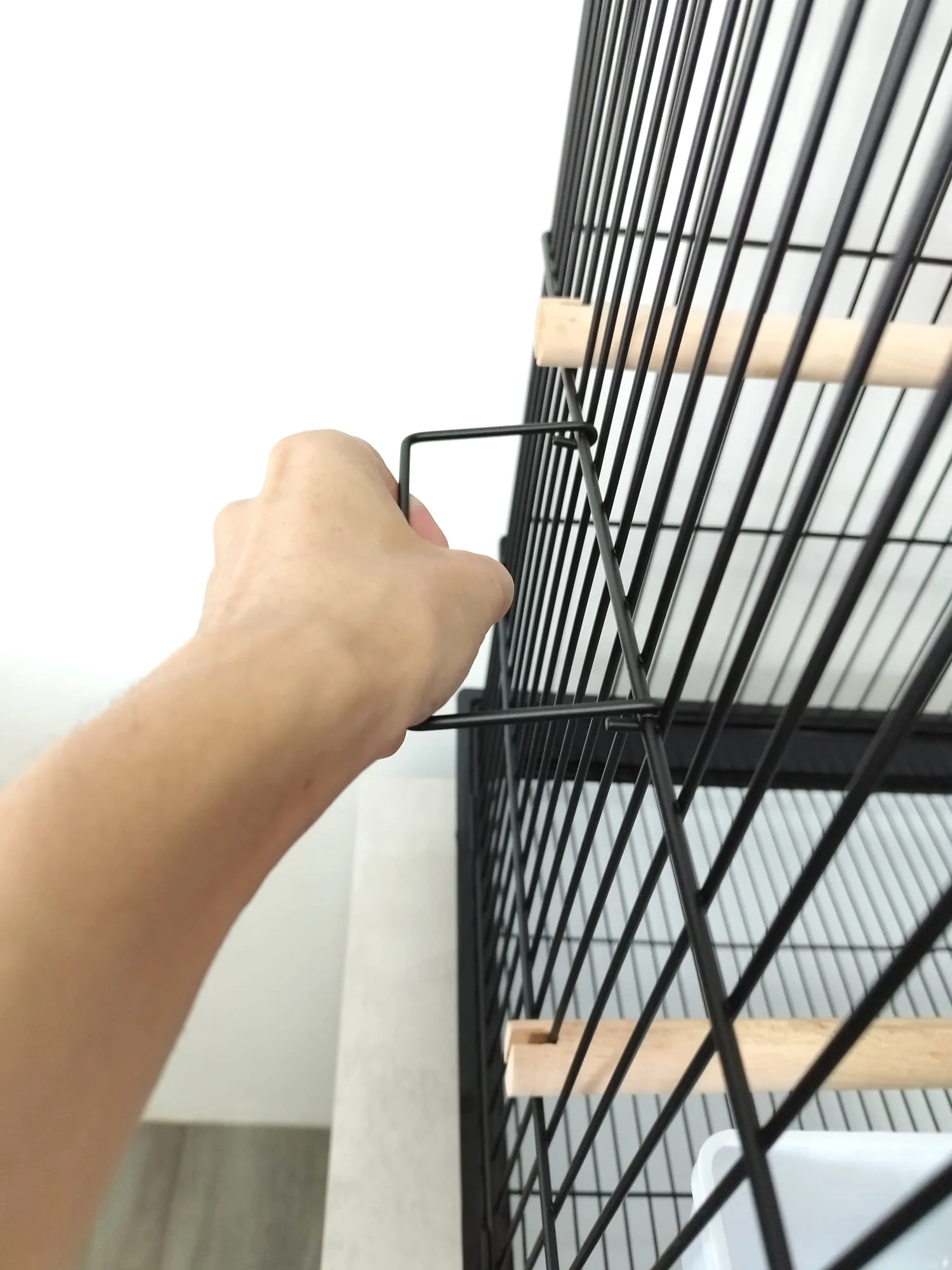 DAYANG 904 Bird Cage 47x47x66cm - Black Only - Image 7