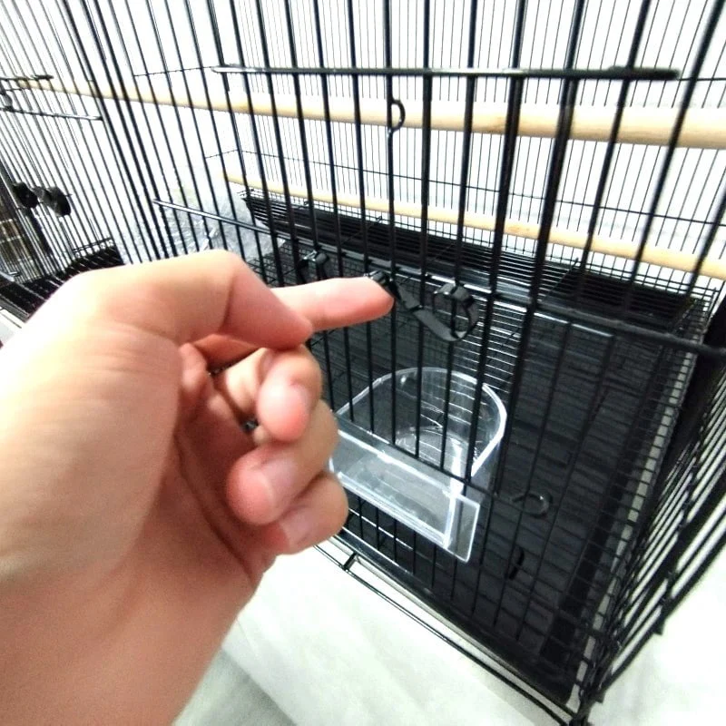 DAYANG D610 Bird Cage (76x46x45.5cm) - Black Only - Image 6