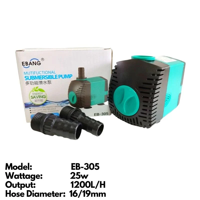 EBANG Submersible Pump - 300 Series (220-3000L/Hr) - Image 6