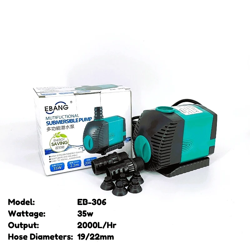 EBANG Submersible Pump - 300 Series (220-3000L/Hr) - Image 7